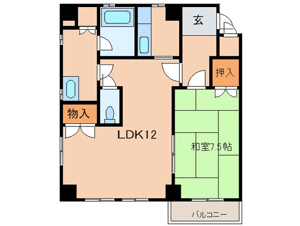 プレシードの物件間取画像